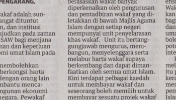 Wakaf Jana Ekonomi Ummah Wakaf Jana Ekonomi Ummah